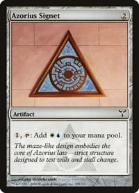 Azorius Signet - Dissension - Magic: The Gathering card