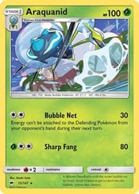 Araquanid - SM - Burning Shadows - Pokemon card