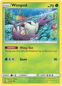 Wimpod - SM - Burning Shadows - Pokemon card