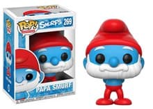 The Smurfs: Papa Smurf - Pop! Vinyl - Funko card