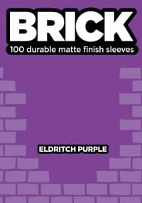 BRICK - Eldritch Purple (100-Pack) - Legion Premium Supplies Card Sleeves - Card Sleeves card