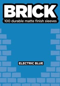 BRICK - Electric Blue (100-Pack) - Legion Premium Supplies Card Sleeves - Card Sleeves card