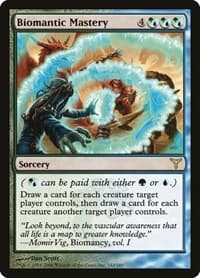 Biomantic Mastery - Dissension - Magic: The Gathering card