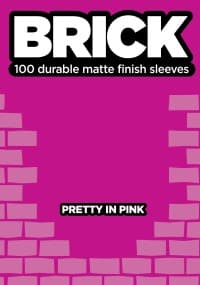BRICK - Pretty in Pink (100-Pack) - Legion Premium Supplies Card Sleeves - Card Sleeves card