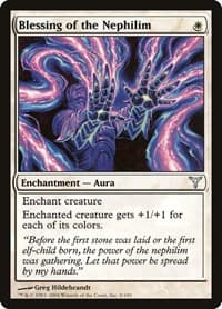 Blessing of the Nephilim - Dissension - Magic: The Gathering card