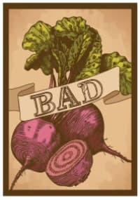 Double Matte Art Sleeve - Bad Beets (50-Pack) - Legion Premium Supplies Card Sleeves - Card Sleeves card