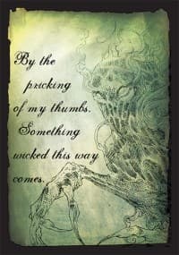 Double Matte Art Sleeve - Something Wicked (50-Pack) - Legion Premium Supplies Card Sleeves - Card Sleeves card