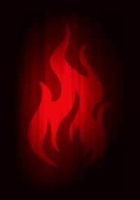 Double Matte Art Sleeve - Super Iconic Fire (50-Pack) - Legion Premium Supplies Card Sleeves - Card Sleeves card