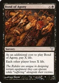 Bond of Agony - Dissension - Magic: The Gathering card