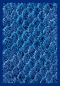 Gloss Sleeve - Dragon Hide Blue (50-Pack) - Legion Premium Supplies Card Sleeves - Card Sleeves card