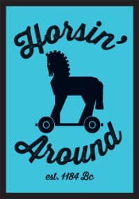 Gloss Sleeve - Horsin' Around (50-Pack) - Legion Premium Supplies Card Sleeves - Card Sleeves card