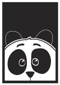 Gloss Sleeve - Panda (50-Pack) - Legion Premium Supplies Card Sleeves - Card Sleeves card