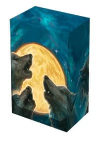 Deck Box - 3 Wolves - Legion Premium Supplies Deck Boxes - Deck Boxes card