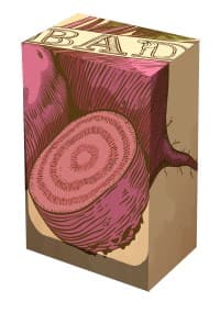 Deck Box - Bad Beets - Legion Premium Supplies Deck Boxes - Deck Boxes card