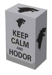 Deck Box - Keep Calm and Hodor - Legion Premium Supplies Deck Boxes - Deck Boxes card