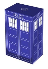 Deck Box - Police Box - Legion Premium Supplies Deck Boxes - Deck Boxes card