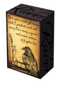 Deck Box - Raven - Legion Premium Supplies Deck Boxes - Deck Boxes card