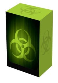 Deck Box - Super Iconic Biohazard - Legion Premium Supplies Deck Boxes - Deck Boxes card