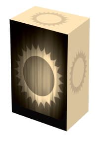 Deck Box - Super Iconic Sun - Legion Premium Supplies Deck Boxes - Deck Boxes card