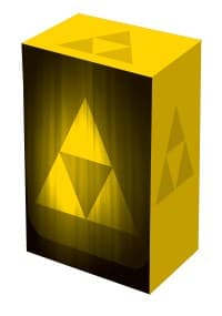 Deck Box - Super Iconic Tri-Force - Legion Premium Supplies Deck Boxes - Deck Boxes card