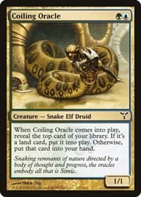 Coiling Oracle - Dissension - Magic: The Gathering card