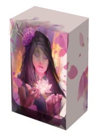 Deck Box - Lotus - Legion Premium Supplies Deck Boxes - Deck Boxes card