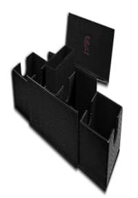Vault 2 Black - Legion Premium Supplies Deck Boxes - Deck Boxes card