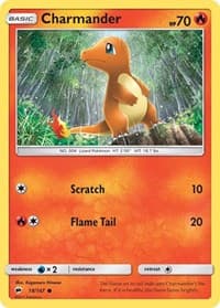 Charmander - SM - Burning Shadows - Pokemon card