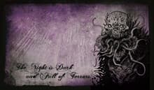 Fibersoft Playmat - Night is Dark - Legion Premium Supplies Playmats - Playmats card