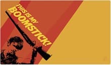 Rubber Playmat - Boomstick! - Legion Premium Supplies Playmats - Playmats card
