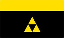 Rubber Playmat - Iconic Tri-Force - Legion Premium Supplies Playmats - Playmats card