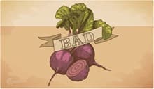 Rubber Playmat - Bad Beets - Legion Premium Supplies Playmats - Playmats card