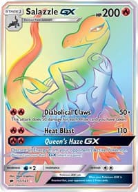 Salazzle GX (Secret) - SM - Burning Shadows - Pokemon card