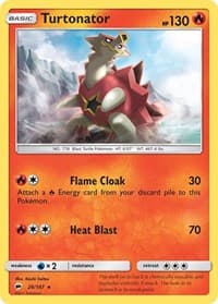 Turtonator - SM - Burning Shadows - Pokemon card