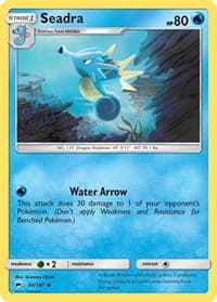 Seadra - SM - Burning Shadows - Pokemon card