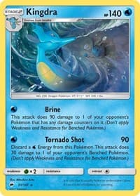 Kingdra - SM - Burning Shadows - Pokemon card