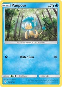 Panpour - SM - Burning Shadows - Pokemon card
