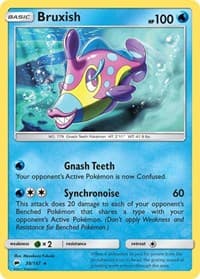 Bruxish - SM - Burning Shadows - Pokemon card