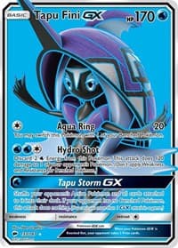 Tapu Fini GX (Full Art) - SM - Burning Shadows - Pokemon card