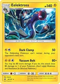 Eelektross - SM - Burning Shadows - Pokemon card