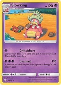Slowking - SM - Burning Shadows - Pokemon card