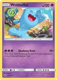 Wobbuffet - SM - Burning Shadows - Pokemon card