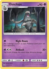 Dusclops - SM - Burning Shadows - Pokemon card