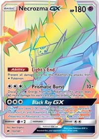 Necrozma GX (Secret) - SM - Burning Shadows - Pokemon card