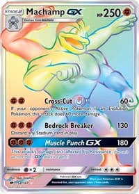 Machamp GX (Secret) - SM - Burning Shadows - Pokemon card