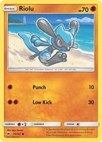 Riolu - SM - Burning Shadows - Pokemon card