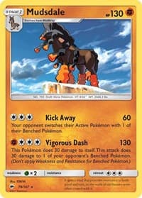 Mudsdale - SM - Burning Shadows - Pokemon card