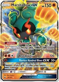 Marshadow GX - SM - Burning Shadows - Pokemon card