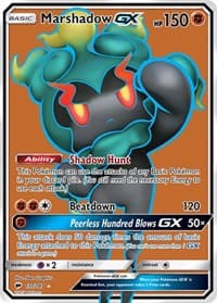 Marshadow GX (Full Art) - SM - Burning Shadows - Pokemon card