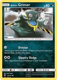Alolan Grimer - SM - Burning Shadows - Pokemon card